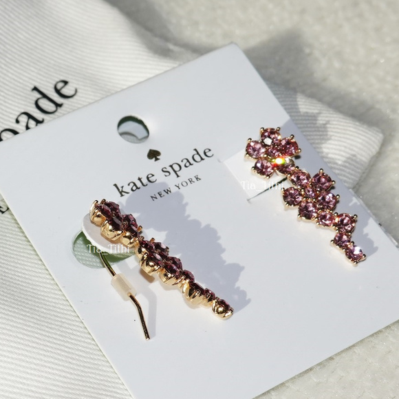 Kate Spade Flower Ear Pins/Earrings - Picture 4 of 5